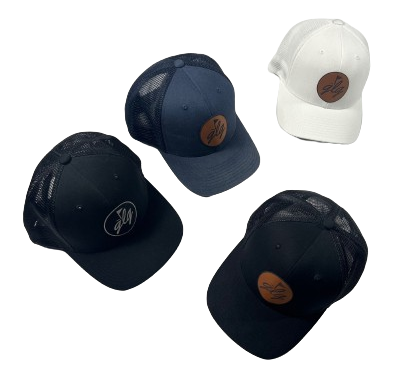 GLG - Flexfit Snap Back: Black w/ Brown Logo Patch